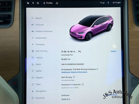 Used 2020 Tesla Model X Long Range AWD/4WD image 15