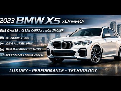 Used 2023 BMW X5 xDrive40i w/ Premium Package image 4