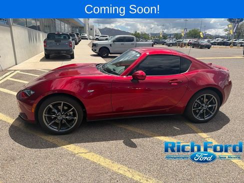 Used 2019 MAZDA MX-5 Miata RF Grand Touring w/ Interior Package RWD image 1