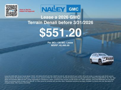 New 2026 GMC Terrain Denali