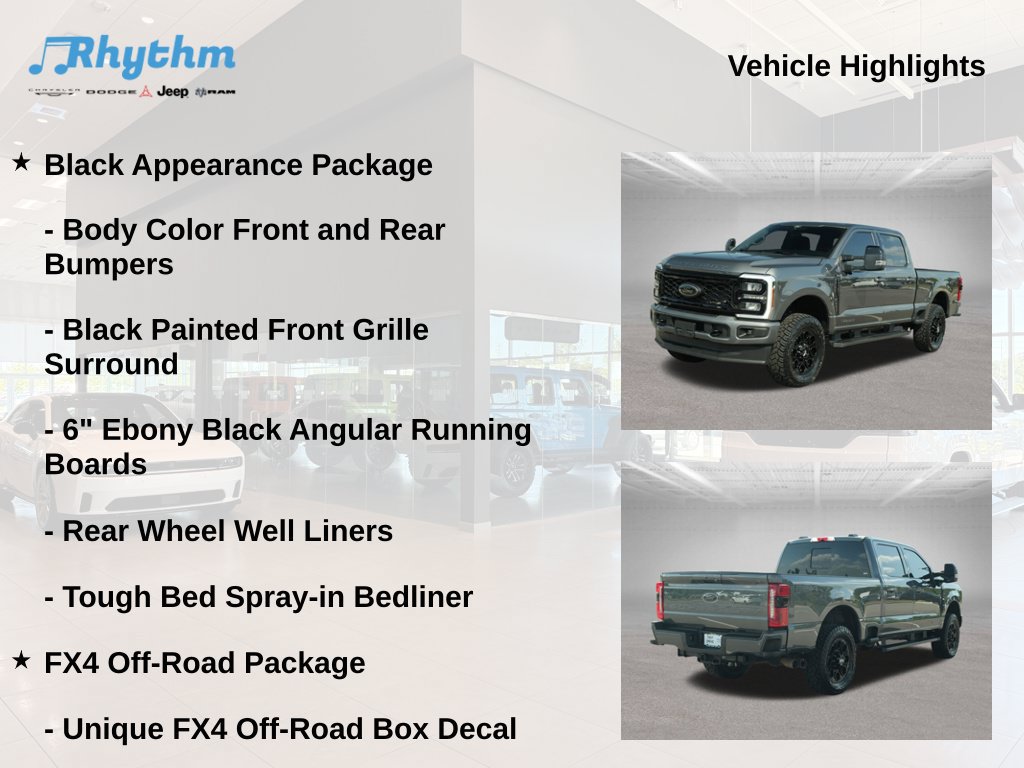 Used 2025 Ford F250 Lariat w/ Black Appearance Package AWD/4WD image 5