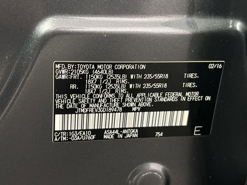 Used 2016 Toyota RAV4 Limited image 27