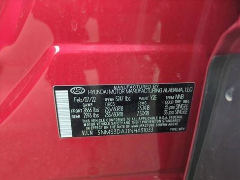 Used 2022 Hyundai Santa Fe SEL w/ Convenience + Premium Package image 15