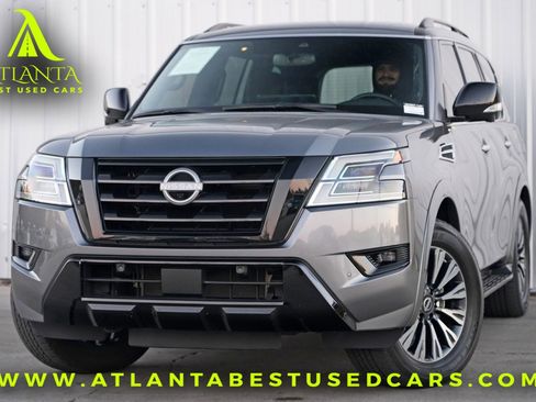 Used 2023 Nissan Armada SL w/ Midnight Edition Package image 1