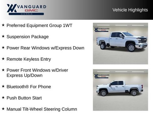 Used 2024 Chevrolet Silverado 2500 W/T w/ WT Fleet Convenience Package AWD/4WD image 11