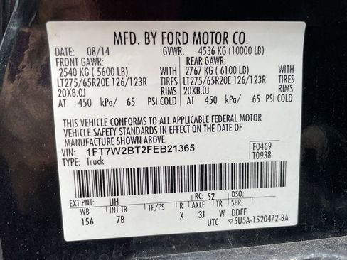 Used 2015 Ford F250 Platinum w/ FX4 Off-Road Package image 44