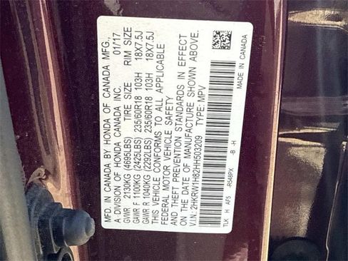 Used 2017 Honda CR-V EX-L image 21