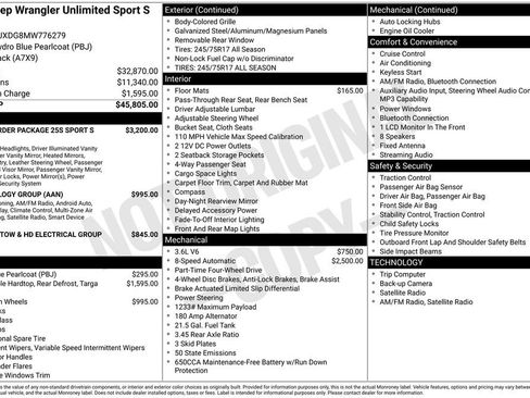 Used 2021 Jeep Wrangler Unlimited Sport image 10