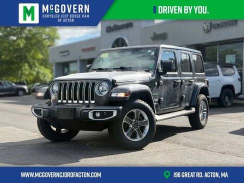 Used 2021 Jeep Wrangler Unlimited Sahara AWD/4WD image 1