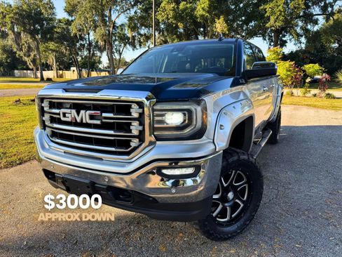 Used 2016 GMC Sierra 1500 SLT w/ Enhanced Driver Alert Package AWD/4WD image 1