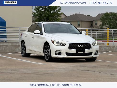 Used 2015 INFINITI Q50 Premium w/ Technology Package RWD image 1