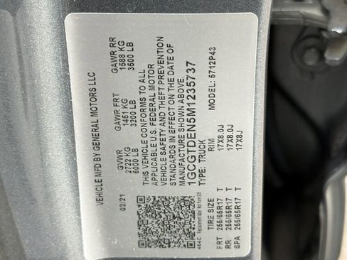 Used 2021 Chevrolet Colorado Z71 w/ Safety Package AWD/4WD image 22