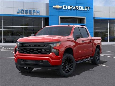 New 2025 Chevrolet Silverado 1500 Custom w/ Turbomax Blackout Package RWD image 8