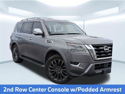 Used 2024 Nissan Armada Platinum w/ Captain's Chairs Package RWD image 9