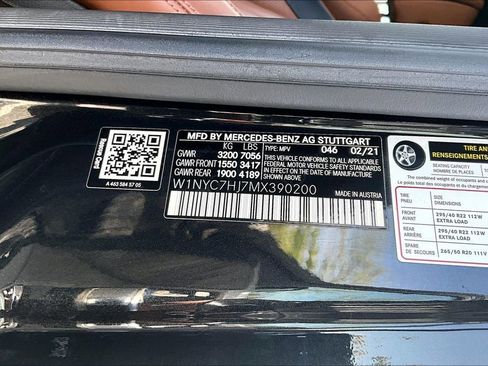 Used 2021 Mercedes-Benz G 63 AMG 4MATIC image 32