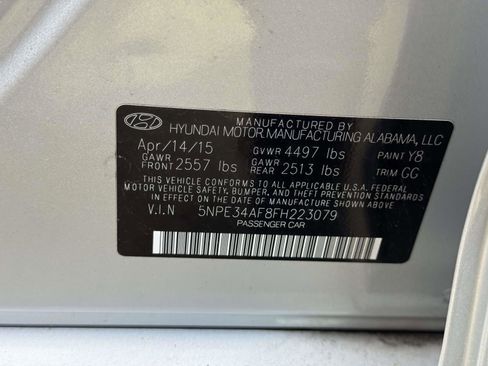 Used 2015 Hyundai Sonata Sport w/ Option Group 03 image 16