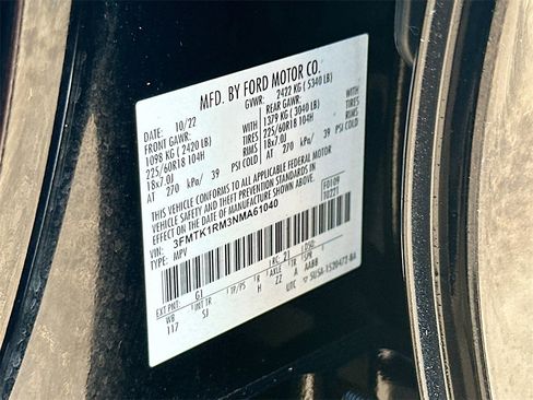 Used 2022 Ford Mustang Mach-E Select w/ Comfort/Technology Package image 27