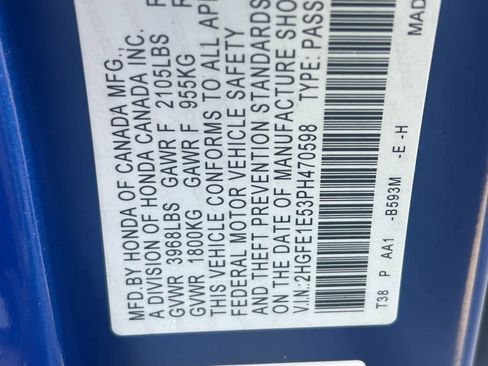 Used 2023 Honda Civic Si image 30