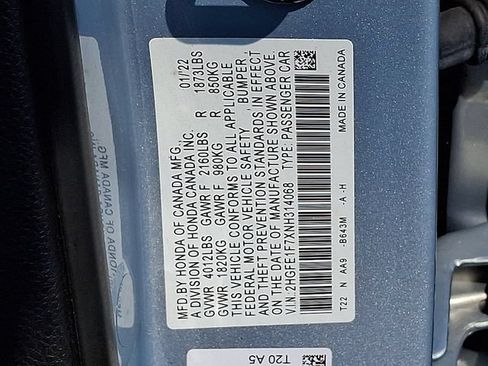 Used 2022 Honda Civic EX image 28