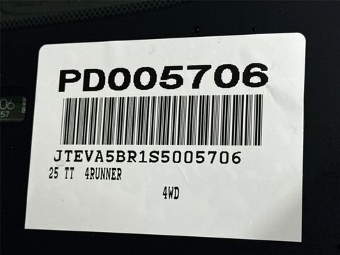 Certified 2025 Toyota 4Runner SR5 image 42