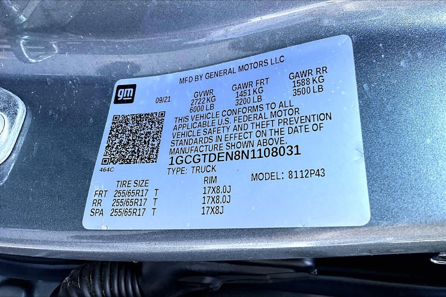 Used 2022 Chevrolet Colorado Z71 w/ Safety Package AWD/4WD image 33