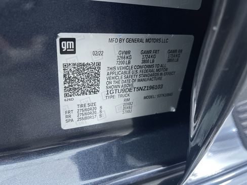 Used 2022 GMC Sierra 1500 SLT w/ SLT Premium Plus Package image 12