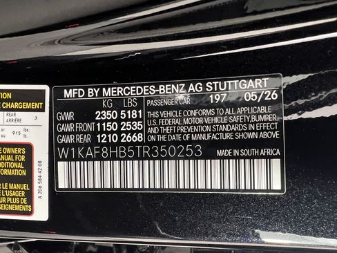 New 2026 Mercedes-Benz C 43 AMG 4MATIC Sedan image 34