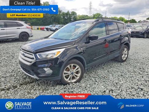 Used 2018 Ford Escape SE w/ SE Sync 3 Package FWD image 1