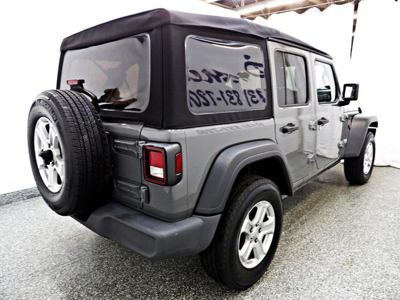 Used 2020 Jeep Wrangler Unlimited Sport S AWD/4WD image 6