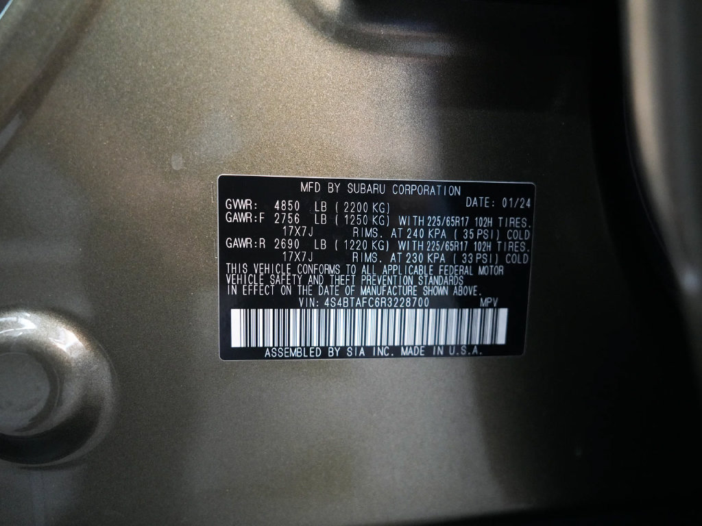 Used 2024 Subaru Outback Premium AWD/4WD image 15