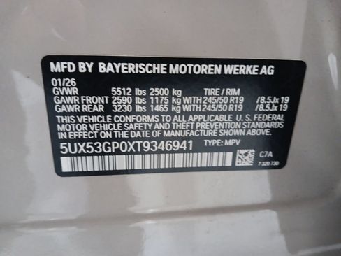 Certified 2026 BMW X3 xDrive30i AWD/4WD image 3
