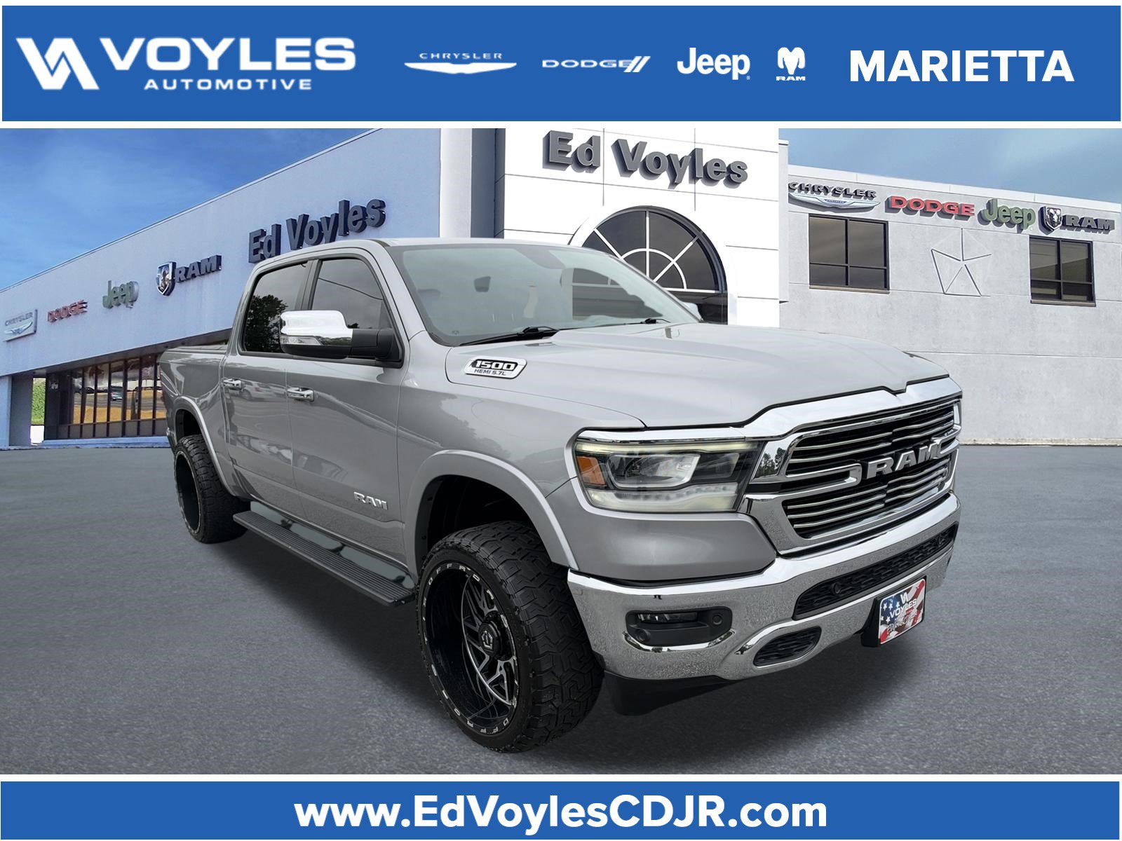 Used 2020 RAM 1500 Laramie AWD/4WD image 1