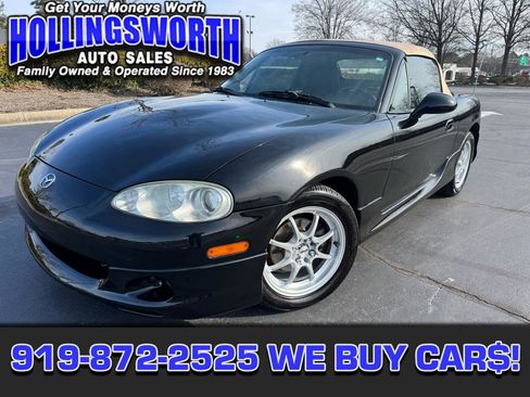 Used 2002 MAZDA MX-5 Miata 2dr Conv Cloth Auto image 1