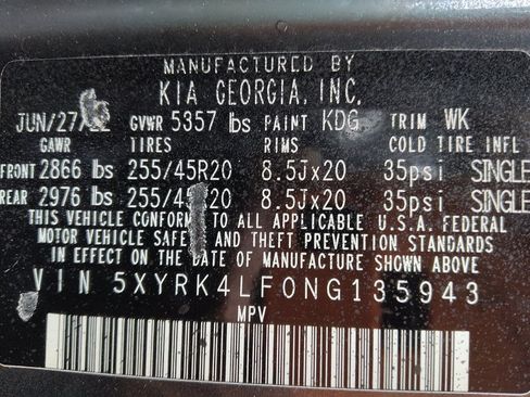 Used 2022 Kia Sorento SX FWD image 33
