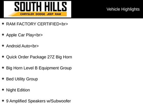 Used 2023 RAM 1500 Big Horn image 3