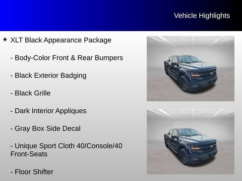 Used 2024 Ford F150 XLT w/ FX4 Off-Road Package AWD/4WD image 8
