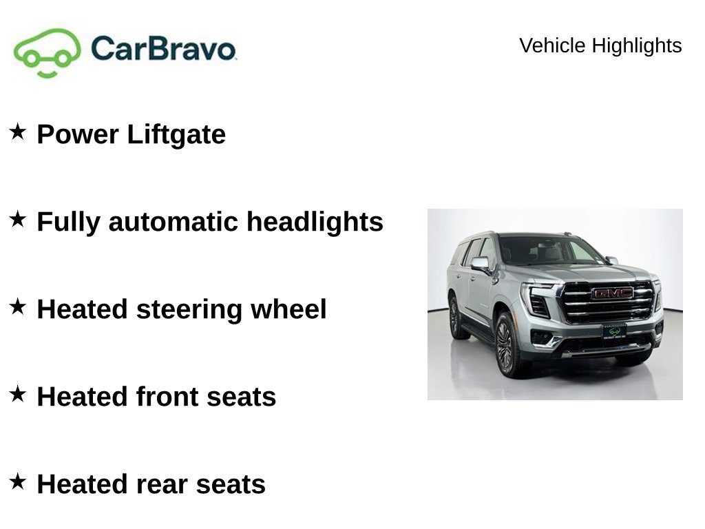 Used 2025 GMC Yukon Elevation AWD/4WD image 9