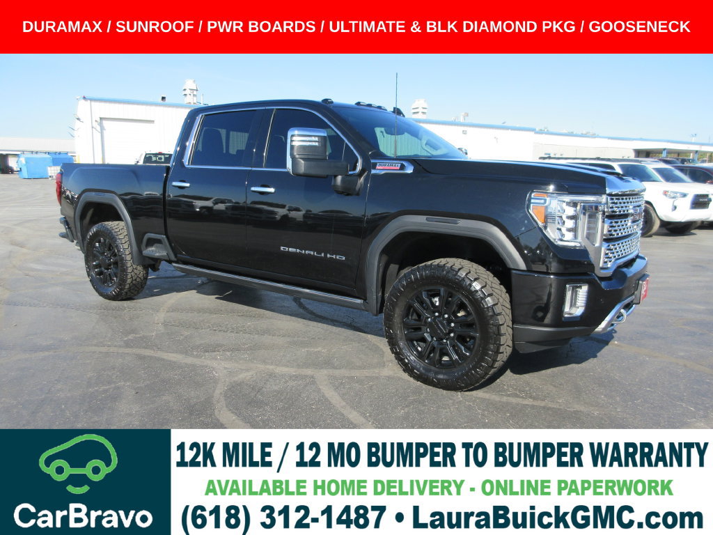 Certified 2022 GMC Sierra 2500 Denali w/ Denali Black Diamond Edition AWD/4WD image 1