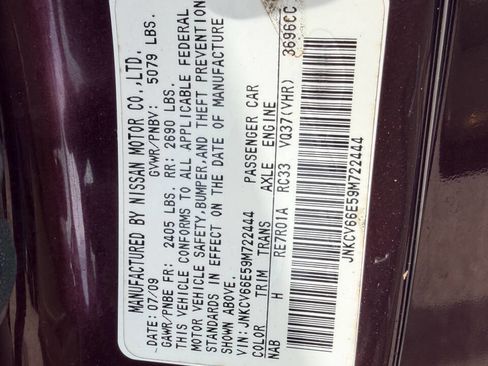 Used 2009 INFINITI G37 Convertible w/ Premium Pkg RWD image 15