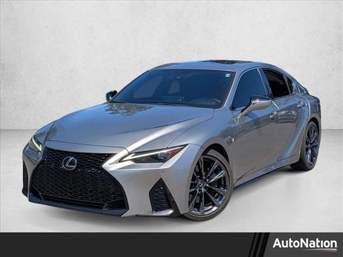 Used 2022 Lexus IS 350 F Sport w/ Navigation Package RWD image 1