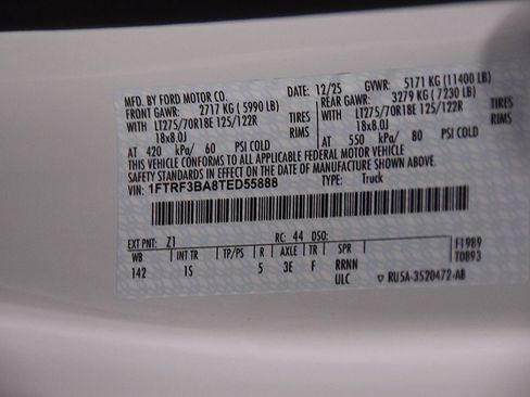 New 2026 Ford F350 XL w/ XL Driver Assist Package image 15