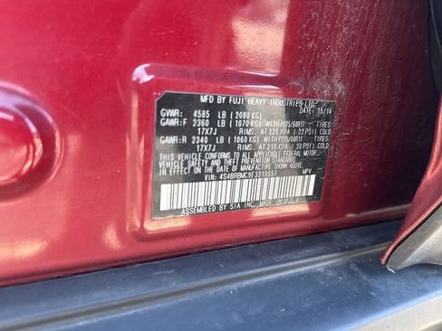 Used 2014 Subaru Outback 2.5i Limited image 9