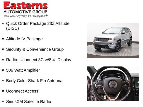 Used 2017 Jeep Grand Cherokee Altitude AWD/4WD image 11