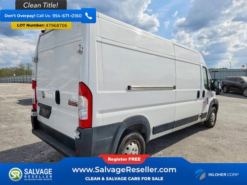 Used 2021 RAM ProMaster 2500 w/ Convenience Group FWD image 4