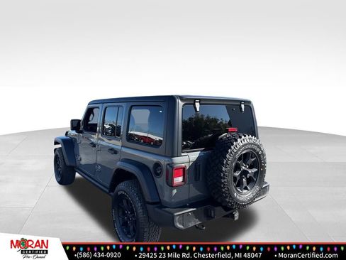 Used 2022 Jeep Wrangler Unlimited Sport image 3