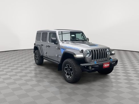 Used 2021 Jeep Wrangler Unlimited Rubicon 4xe w/ Steel Bumper Group image 38