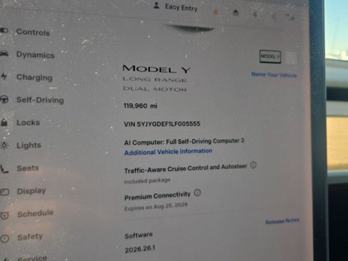 Used 2020 Tesla Model Y Long Range AWD/4WD image 5