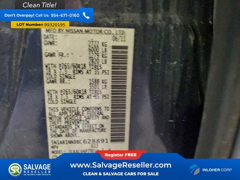 Used 2011 Nissan Pathfinder LE image 17