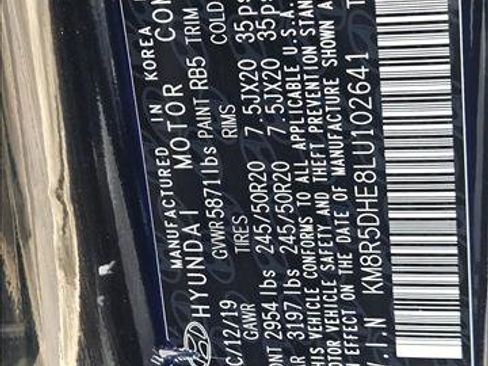 Certified 2020 Hyundai Palisade Limited w/ Winter Weather Package image 23