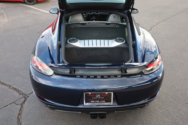 Used 2018 Porsche 718 Cayman w/ Sport Chrono Package RWD image 41
